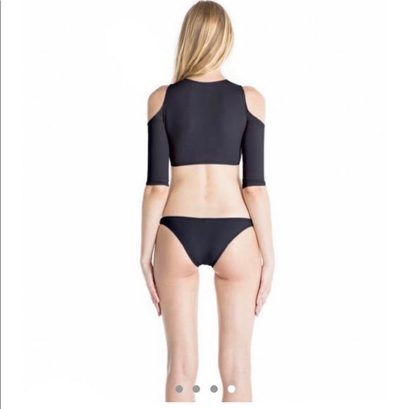 2 For $15 Sauipe Swim Cold Shoulder Bikini - Picture 2 of 5